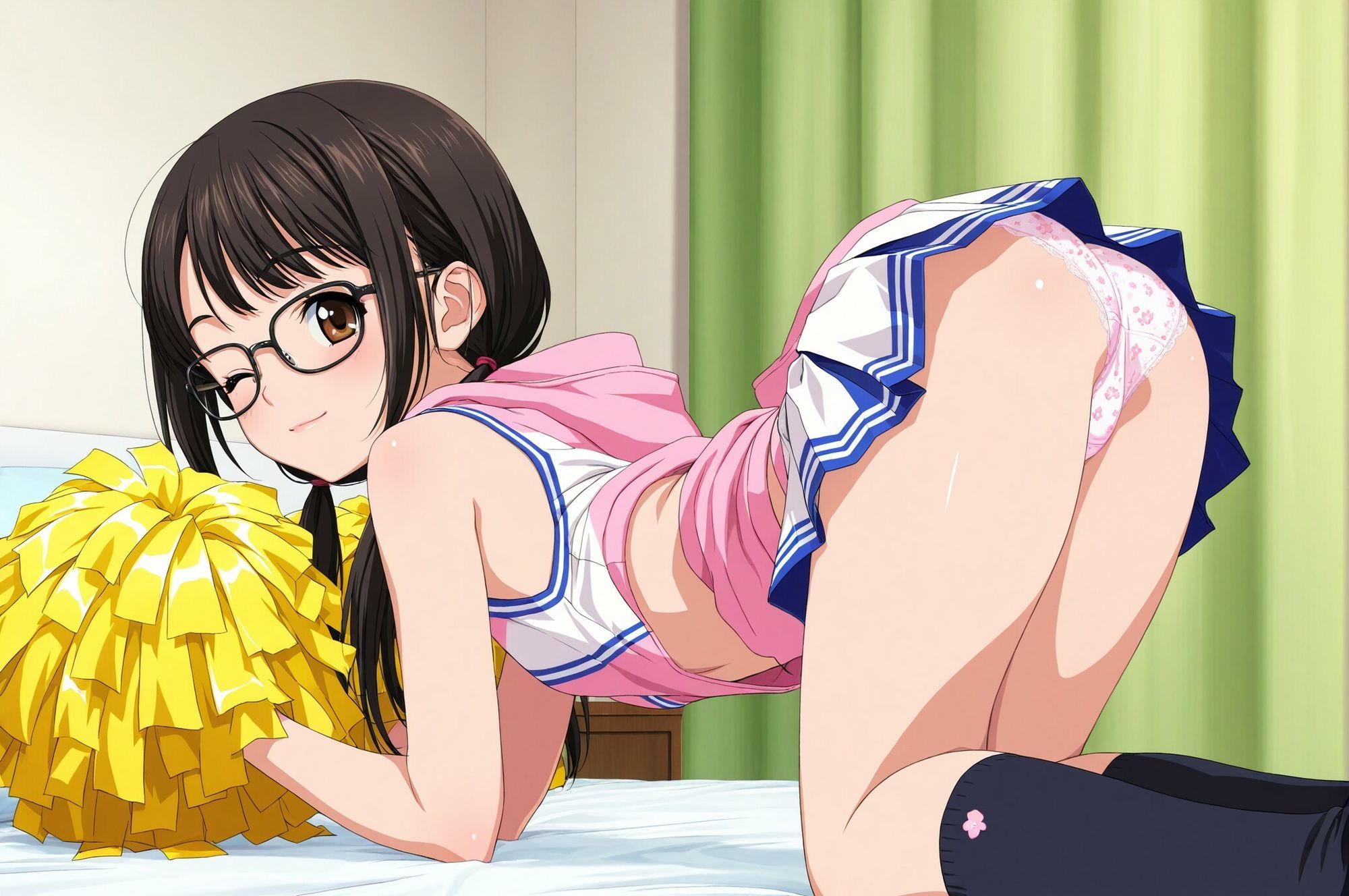 生パンチアガールの四つん這いパンチラ  Vol.3 画像4