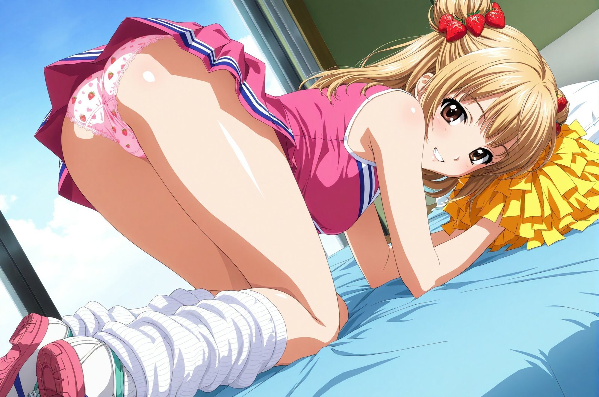 生パンチアガールの四つん這いパンチラ  Vol.3 画像7