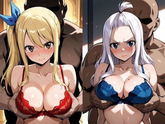 弱みを握られチ●ポを受け入れたところ快感を教え込まれ陥落【ル●シィ＆ミラ・●ェーン】 画像1