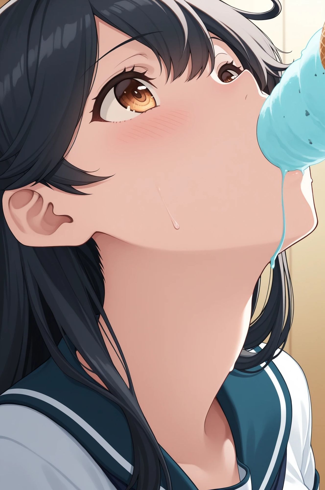 虹かけ誌 艦隊これくしょん  イラスト集30 潮 サンプル4