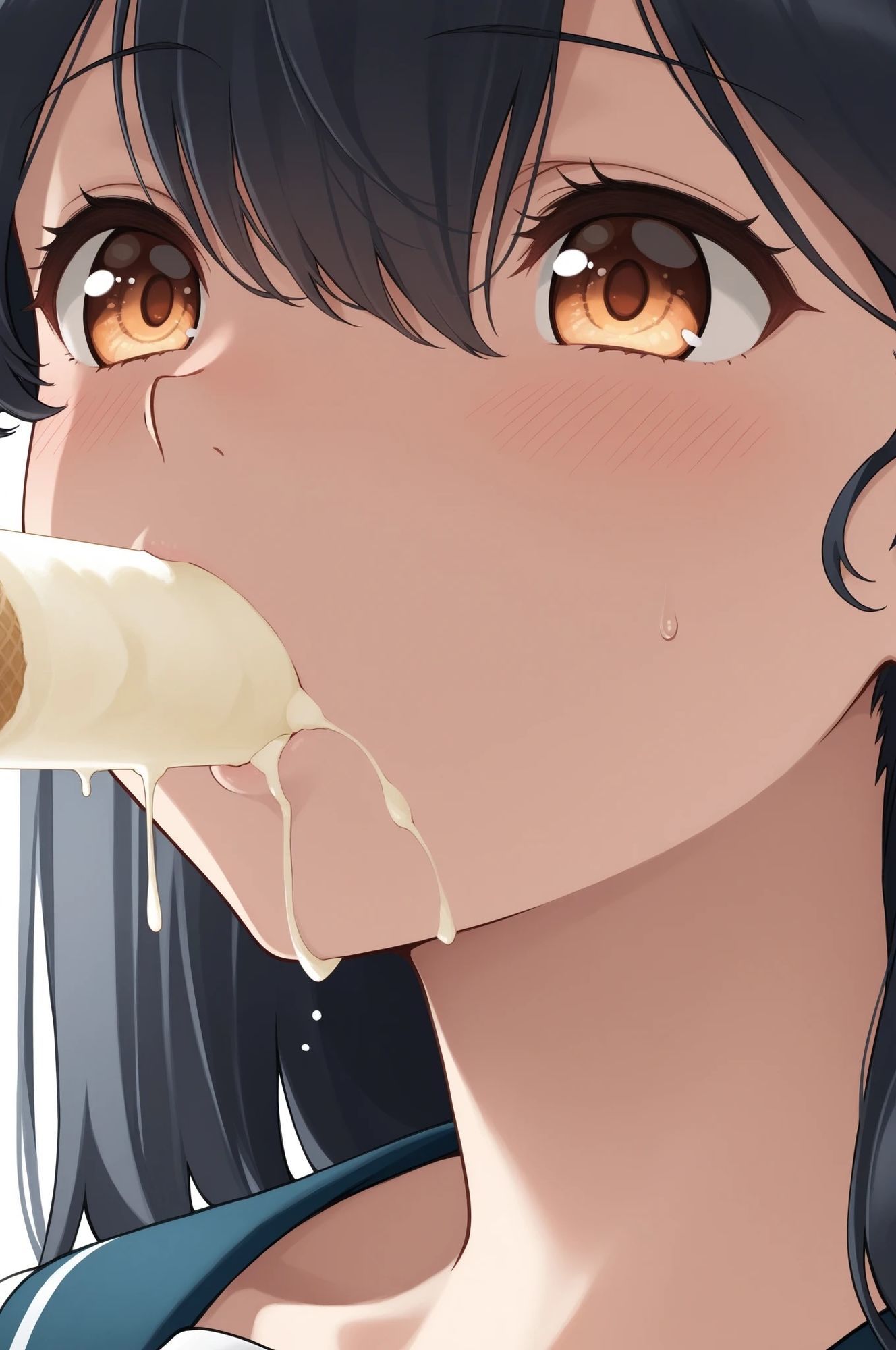虹かけ誌 艦隊これくしょん  イラスト集30 潮 サンプル6