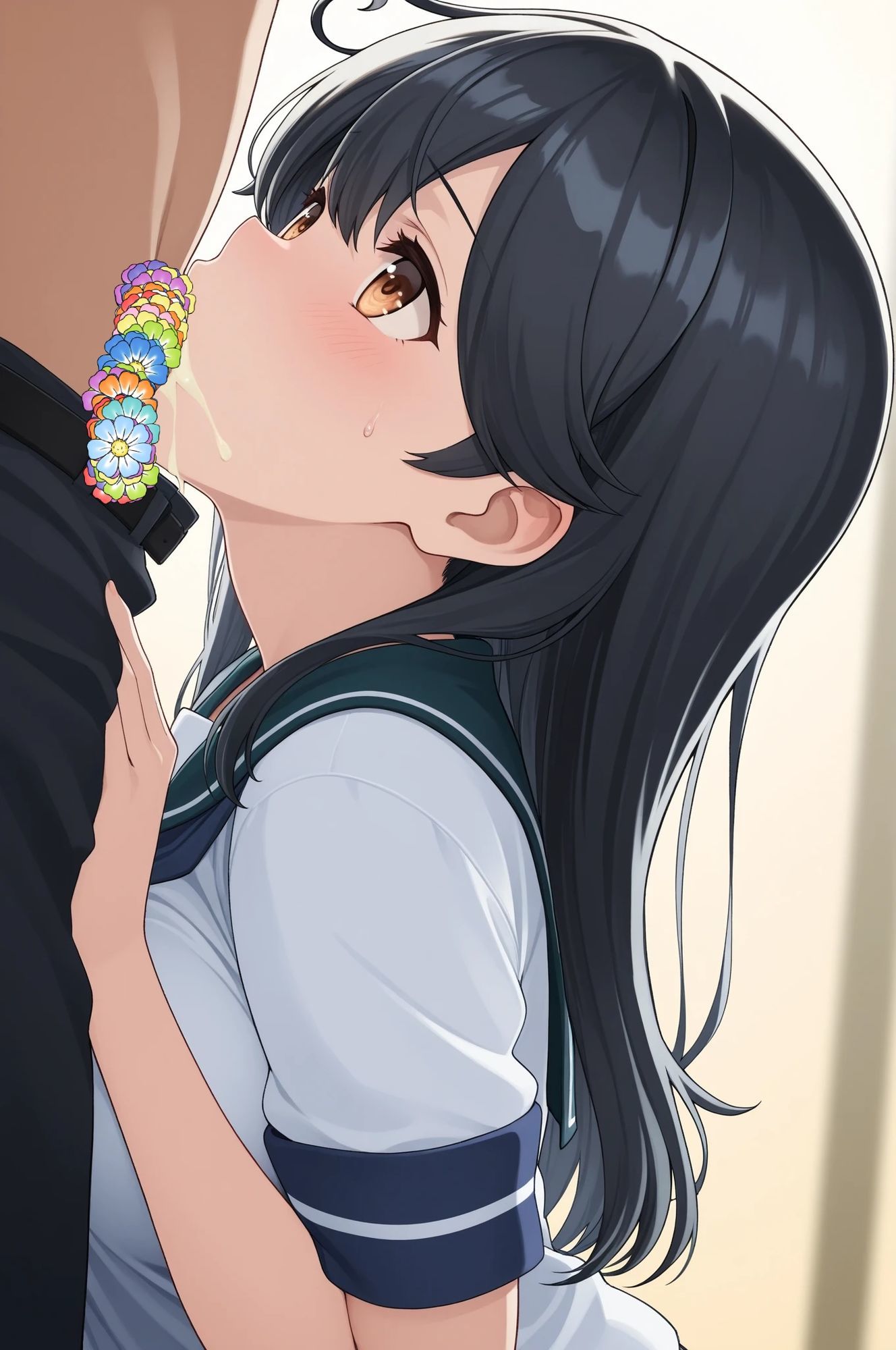 虹かけ誌 艦隊これくしょん  イラスト集30 潮 サンプル8