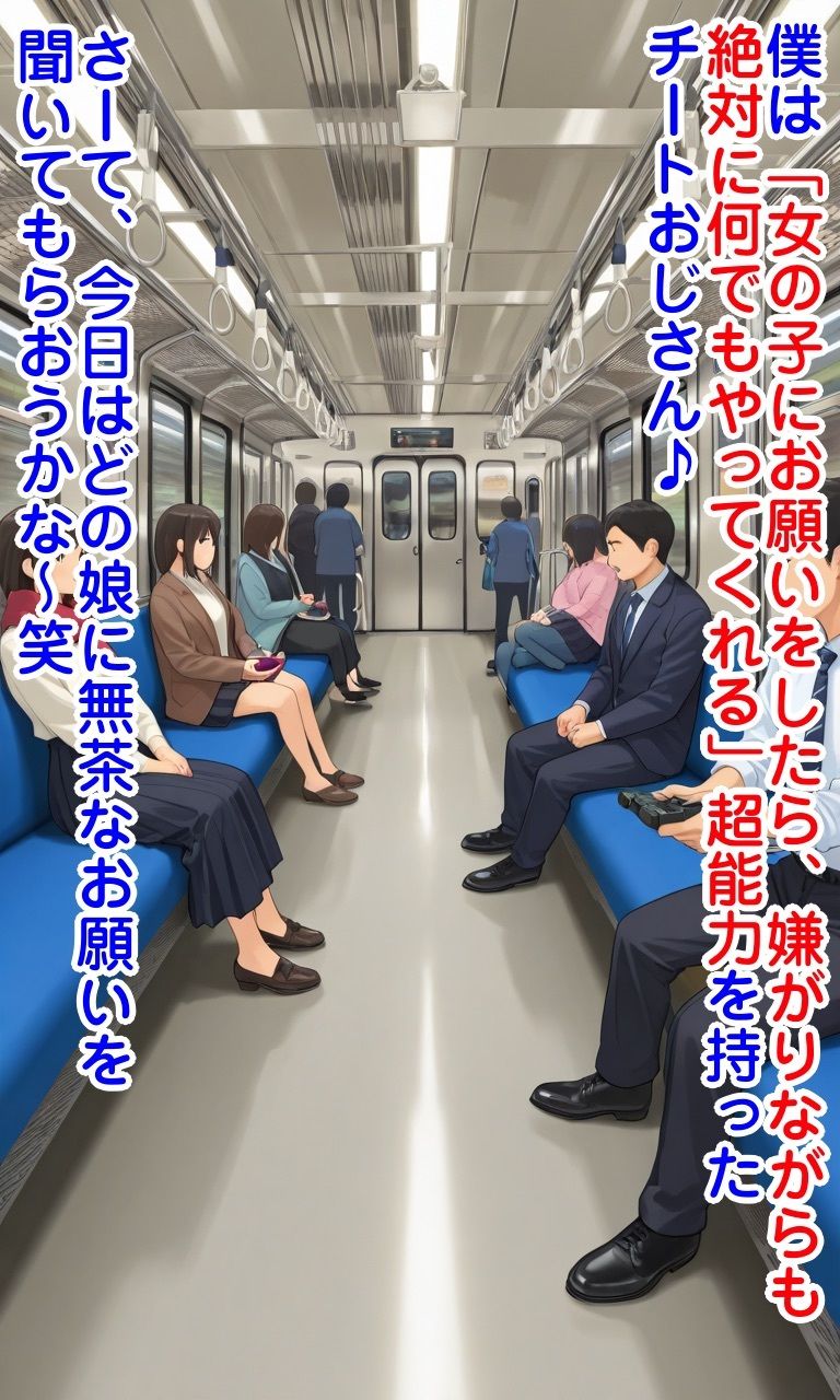 嫌がられても絶対に何でもしてくれる超能力1