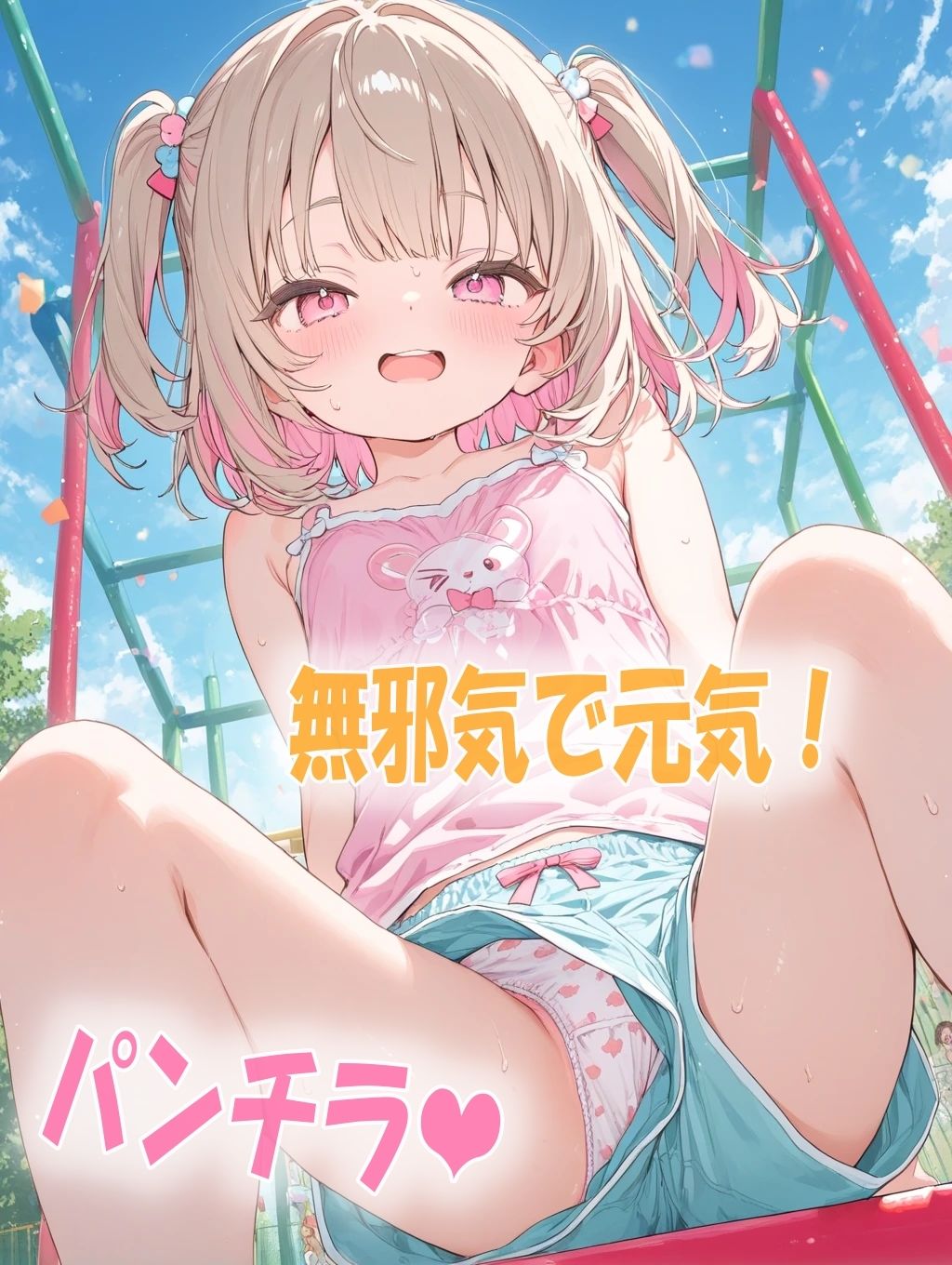 公園でメス〇キを観察してたらパラダイスだったイラスト300枚 画像4