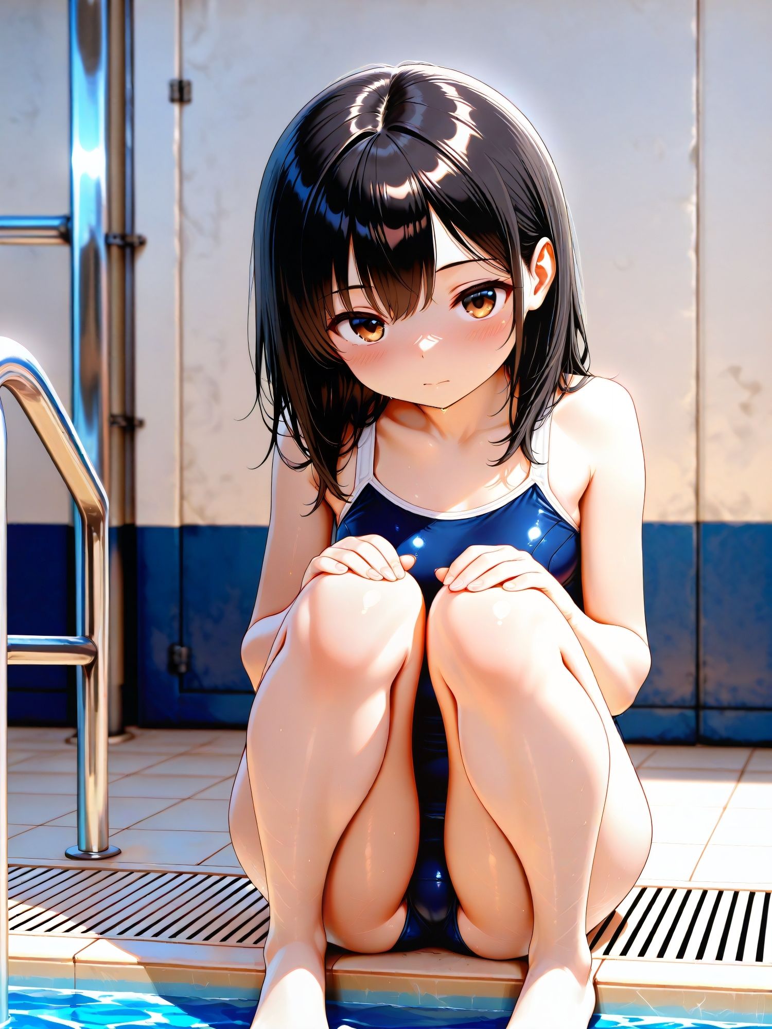 少女と撮影会してみた【スクール水着編】 サンプル画像 6