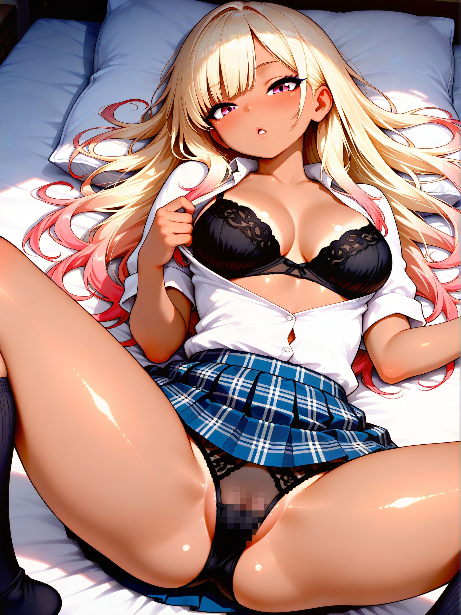 ギャルのパンティが見たい【制服×生脚編】 画像5