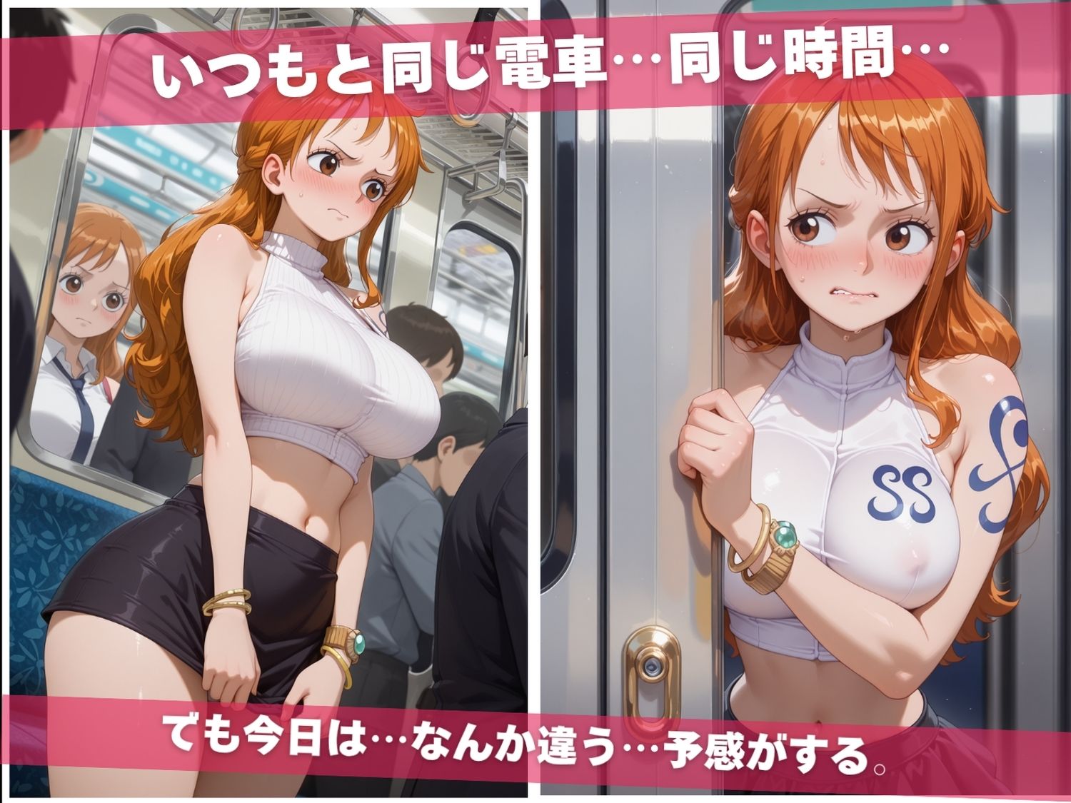 満員電車痴●地獄 〜●NEPIECE編〜 画像1