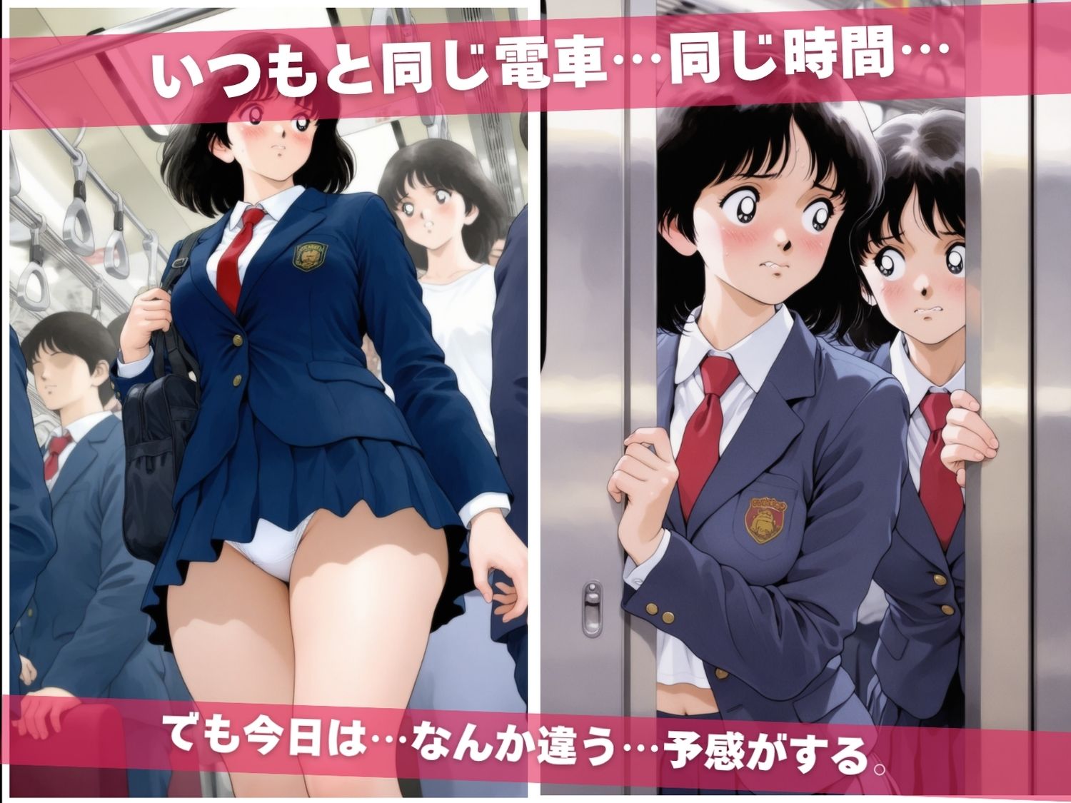 満員痴●電車肉便器化計画  〜いろいろ編〜 画像1