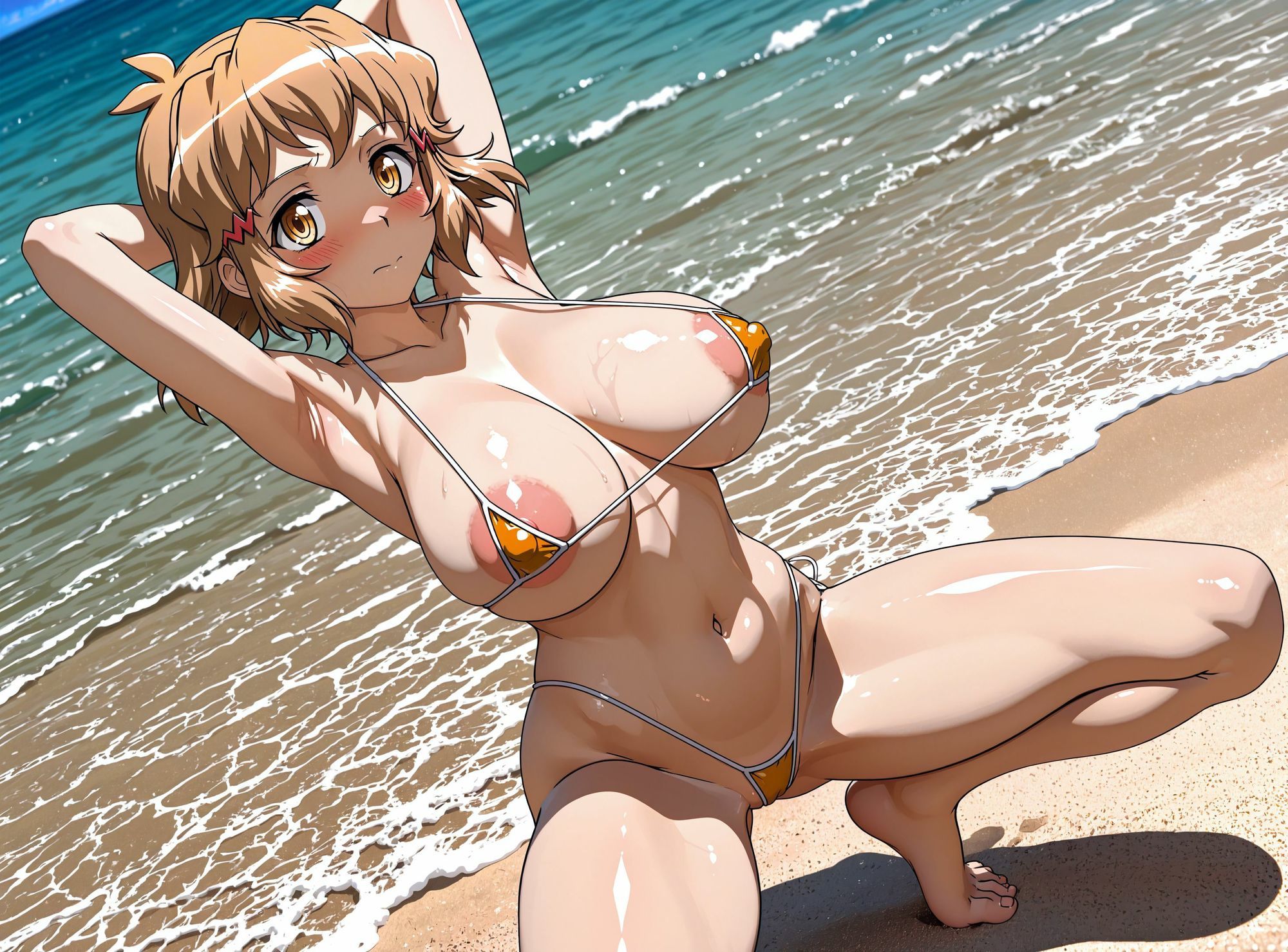 戦姫絶唱！S.O.N.G.マイクロビキニ部 HIBIKI編2 画像4