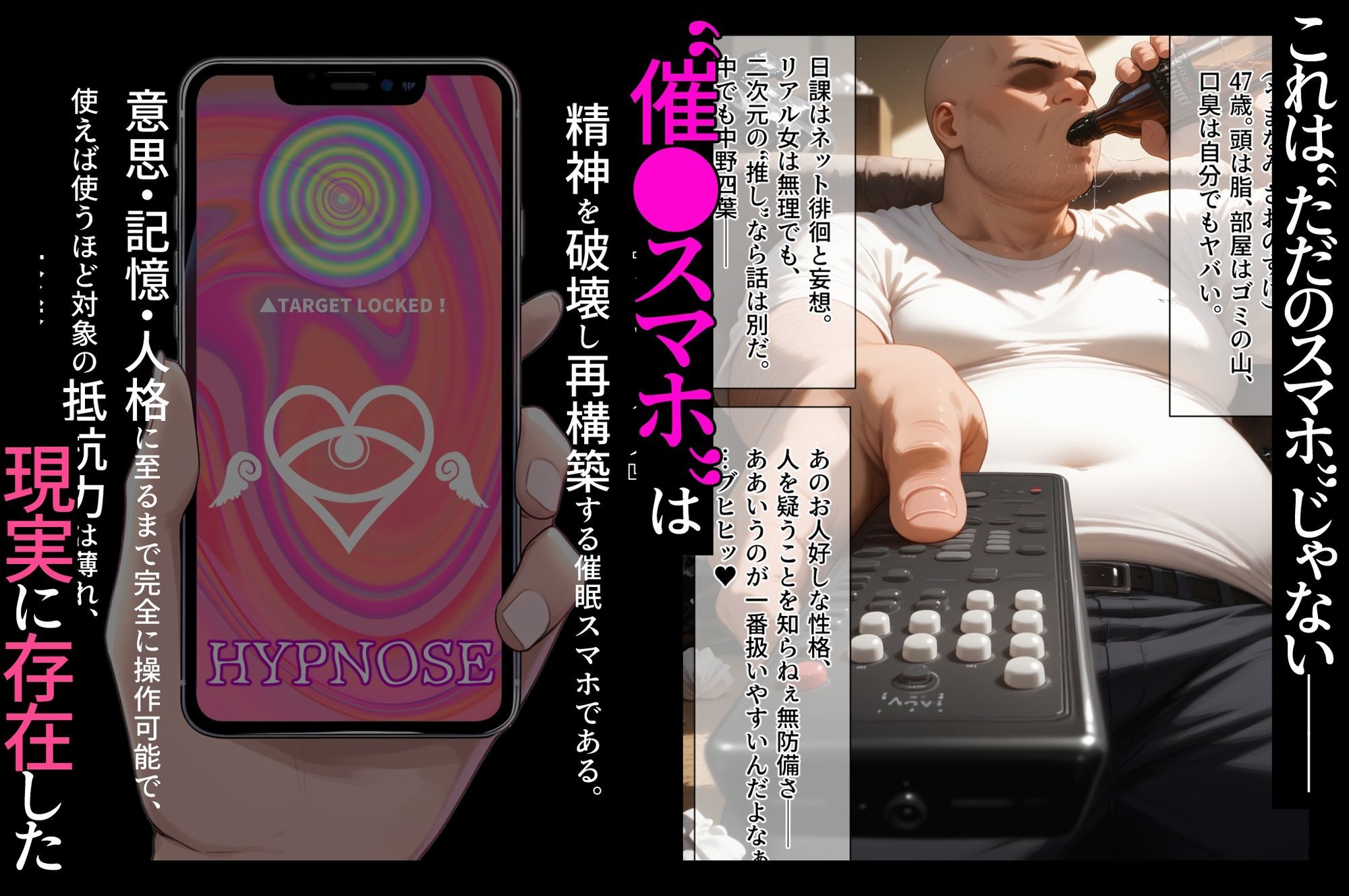 ヒロイン洗脳 ―中野三〇・四〇 催●スマホで言いなりカノジョ化計画【全編セリフ付き】― 画像1