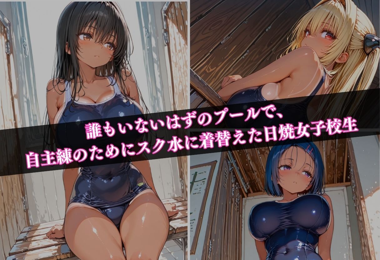 日焼けスク水女子校生調教記録 〜大嫌いな先生に孕まされる〜_3