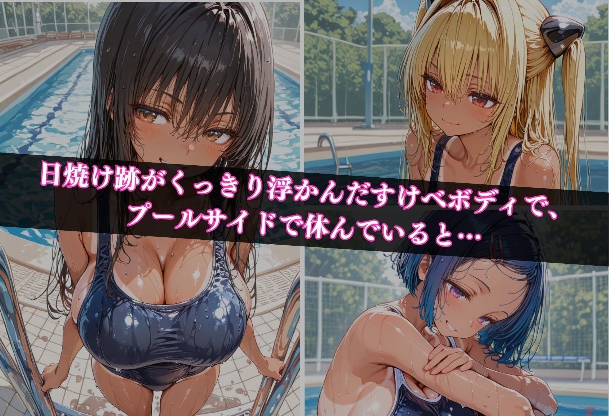 日焼けスク水女子校生調教記録 〜大嫌いな先生に孕まされる〜_4