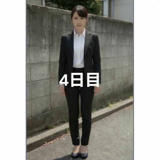 仕事中の無防備OL しゃがみパンチラが弱みになり…6日連続で今日のパンツ見せてもらいました 画像4