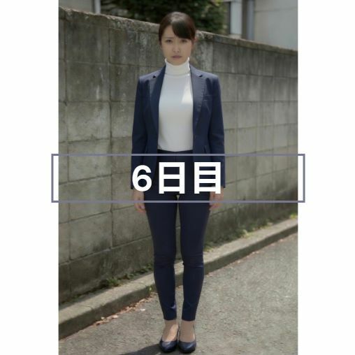 仕事中の無防備OL しゃがみパンチラが弱みになり…6日連続で今日のパンツ見せてもらいました 画像6