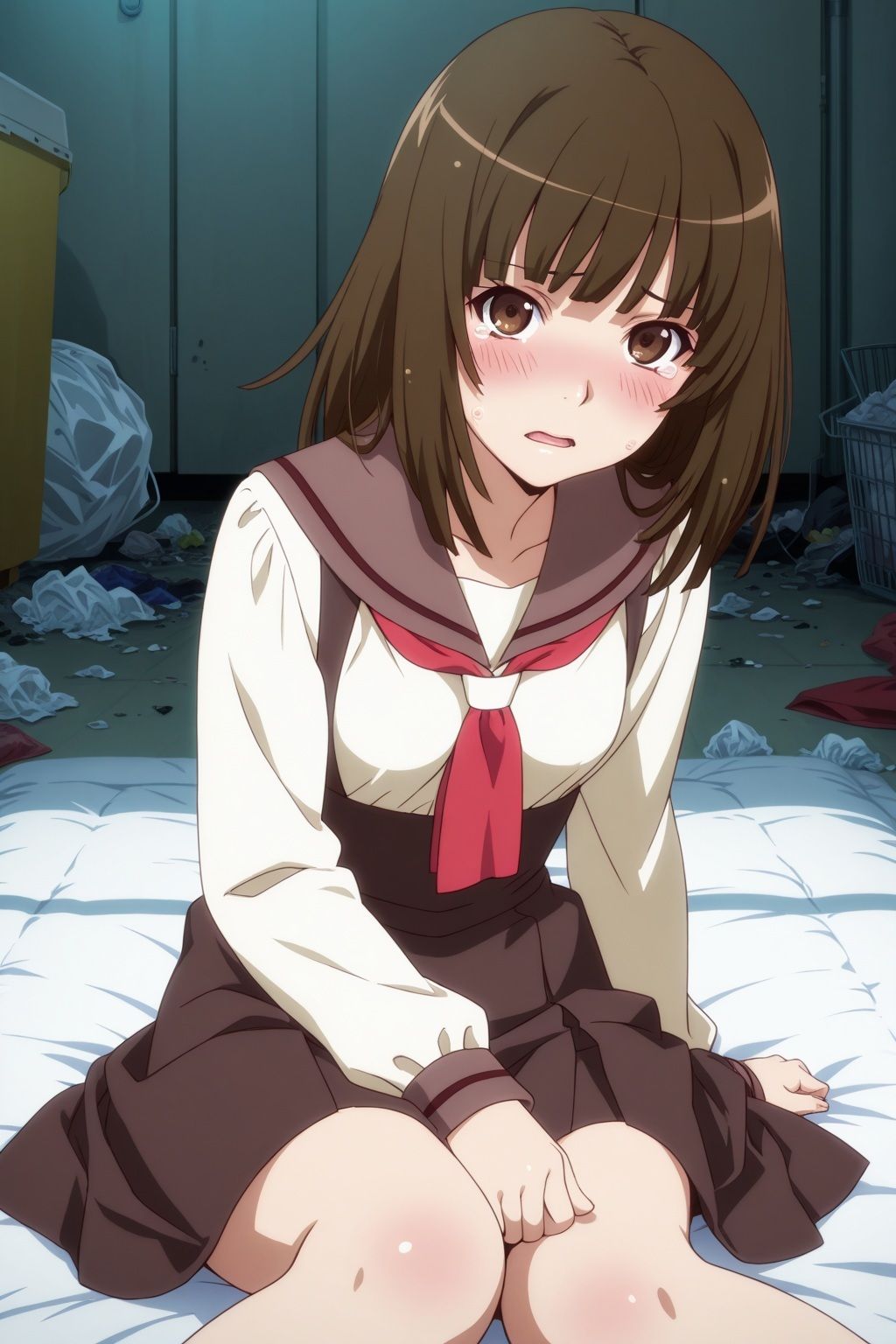 汚部屋物語  ゴミ屋敷に監禁された撫子 サンプル画像 1