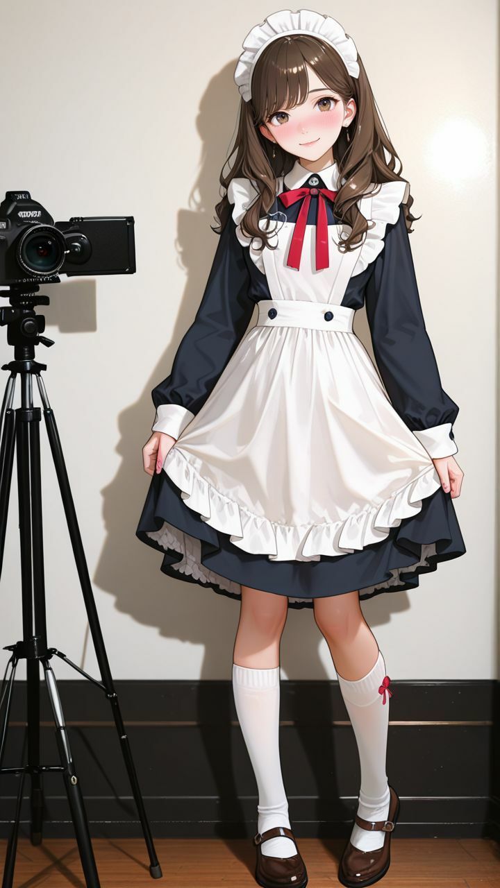 宅コスメイドお姉さんとプライベート撮影会 画像1