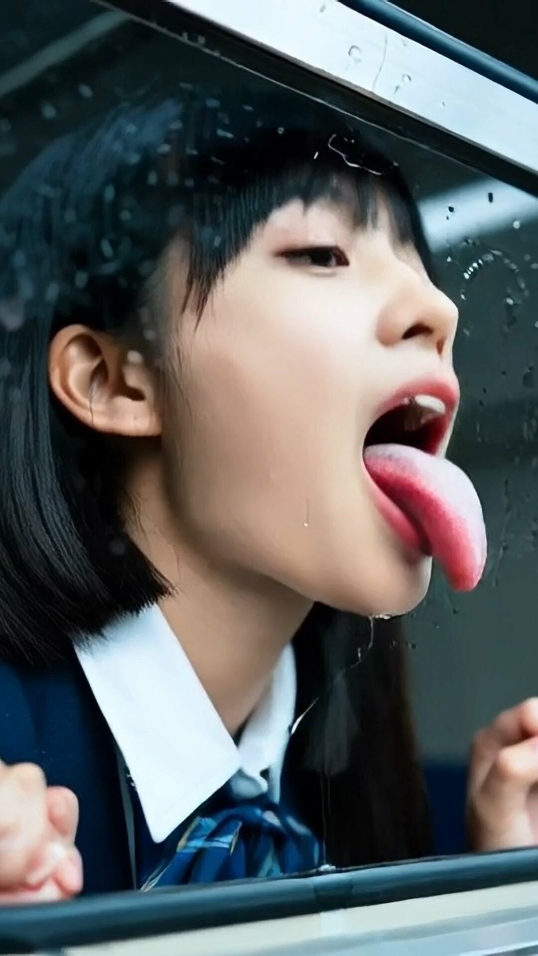 舌フェチ11 AI 電車女子2 画像7