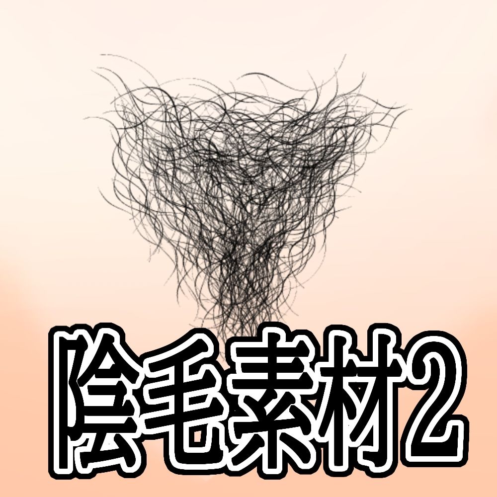 陰毛素材2 画像1