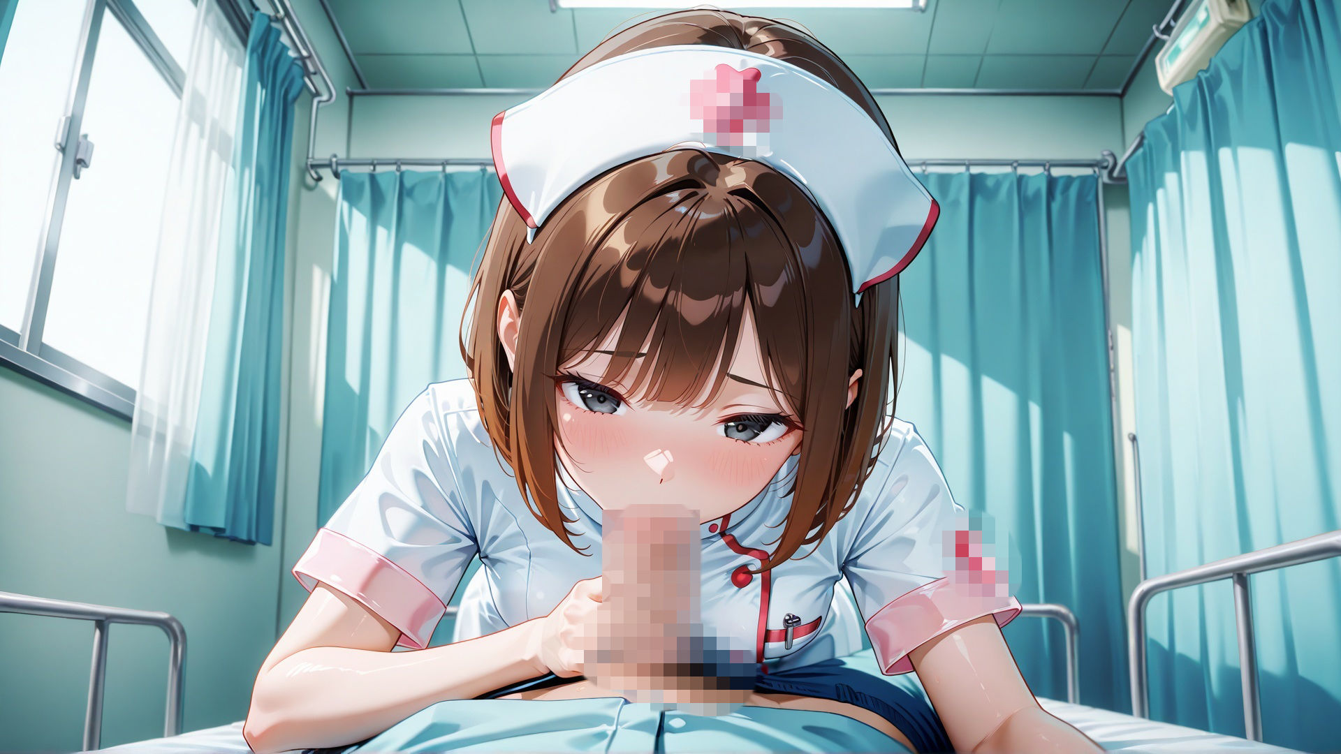 【4K】僕のちんぽをつるペタ美少女ナースが性処理看護してくれた_4