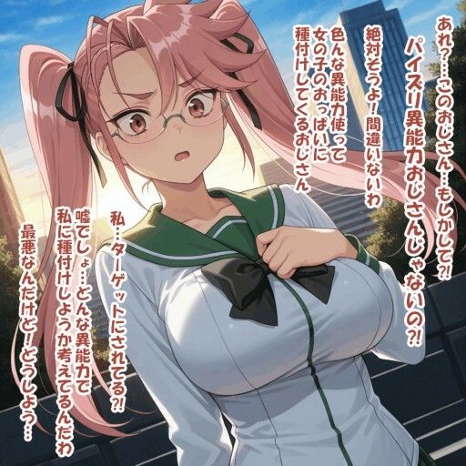 パイズリ異能力おじさん 察知 編 サンプル画像 2