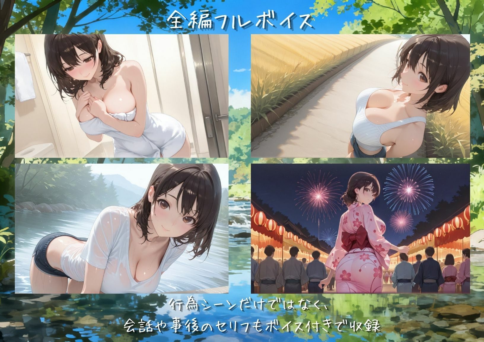 【4K高画質120FPS】あの夏、幼馴染と、 サンプル画像 2