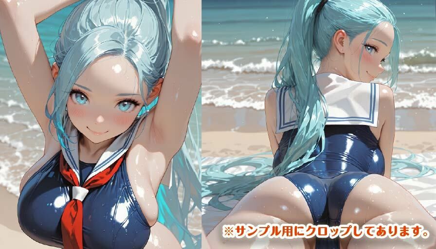 【4K】天乃のメイド ビキニフェスティバル ジャスミン編 画像5