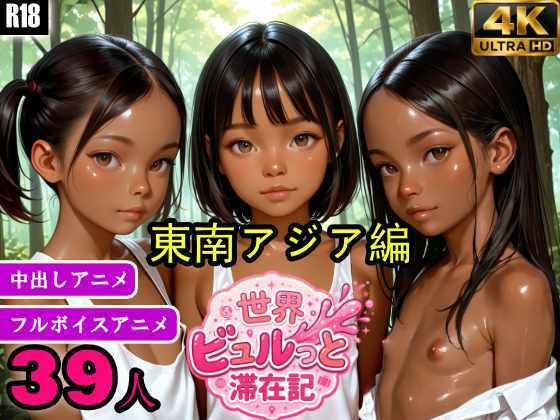 【超美4K】世界ビュルっと滞在記〜東南アジアのつるぺた編〜