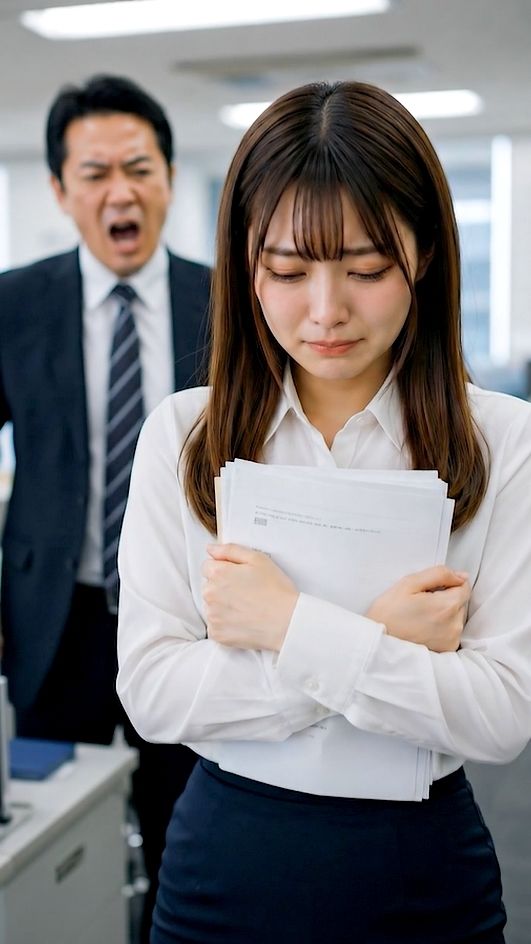 AIDOLよしこ ぶっかけシリーズvol.3 社内で仕事のミスをしたよしこに顔射3連発＋アヘ顔生挿入！ 画像1