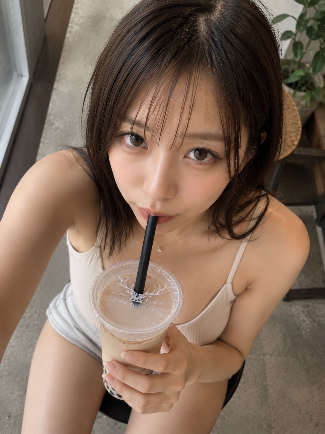 ごくり。飲む美女 / Gokuri: Drinking Beauties サンプル画像 3
