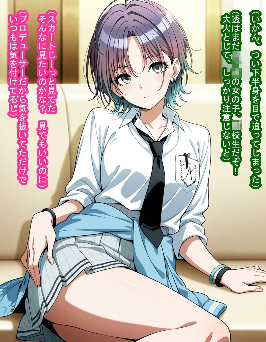 浅〇透ちゃんが種付けおじさんに支配されてプロデューサーが好きなのに種付けおじさんの子を産む話 サンプル画像 5