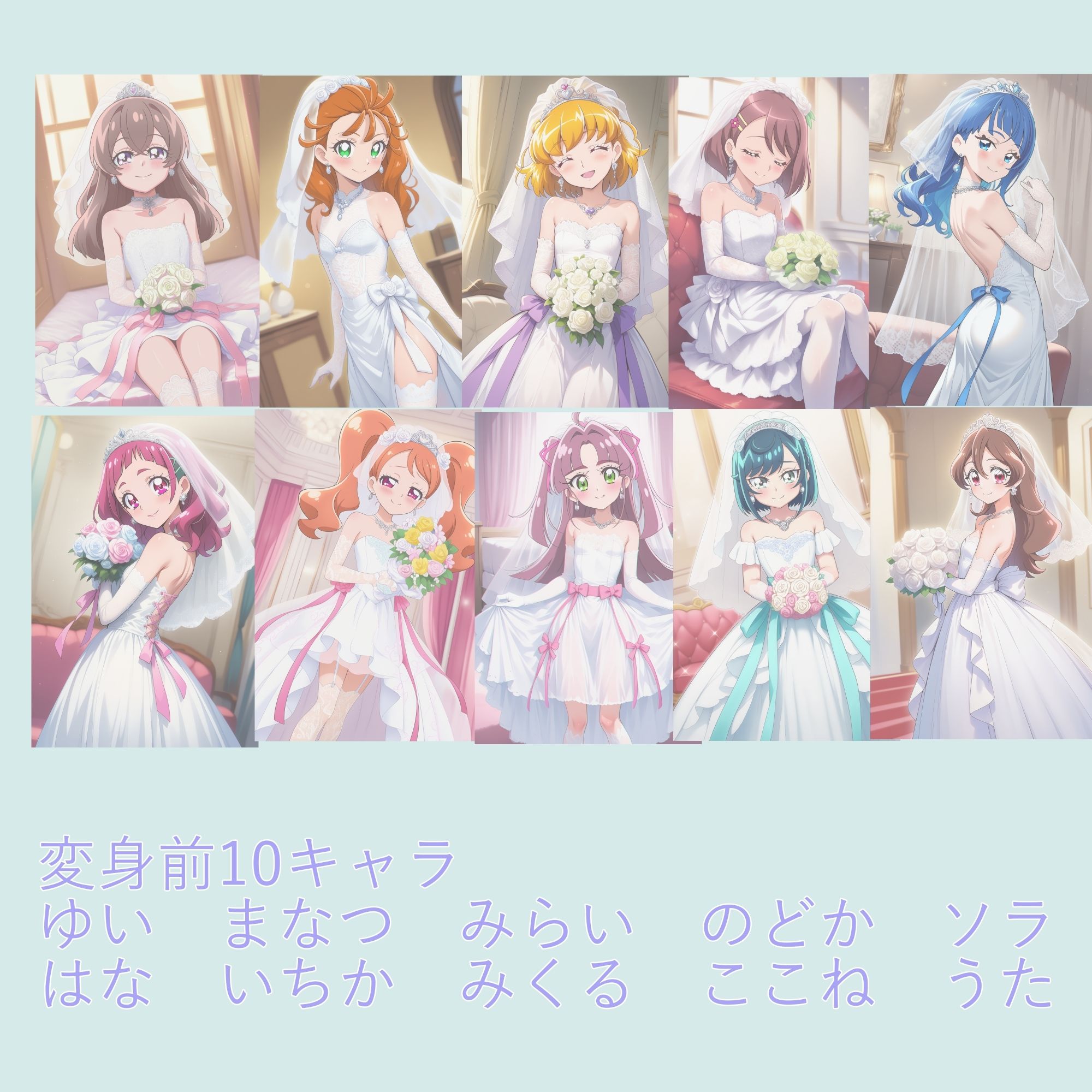 プ◯キュア娘と花嫁コスえっち_2
