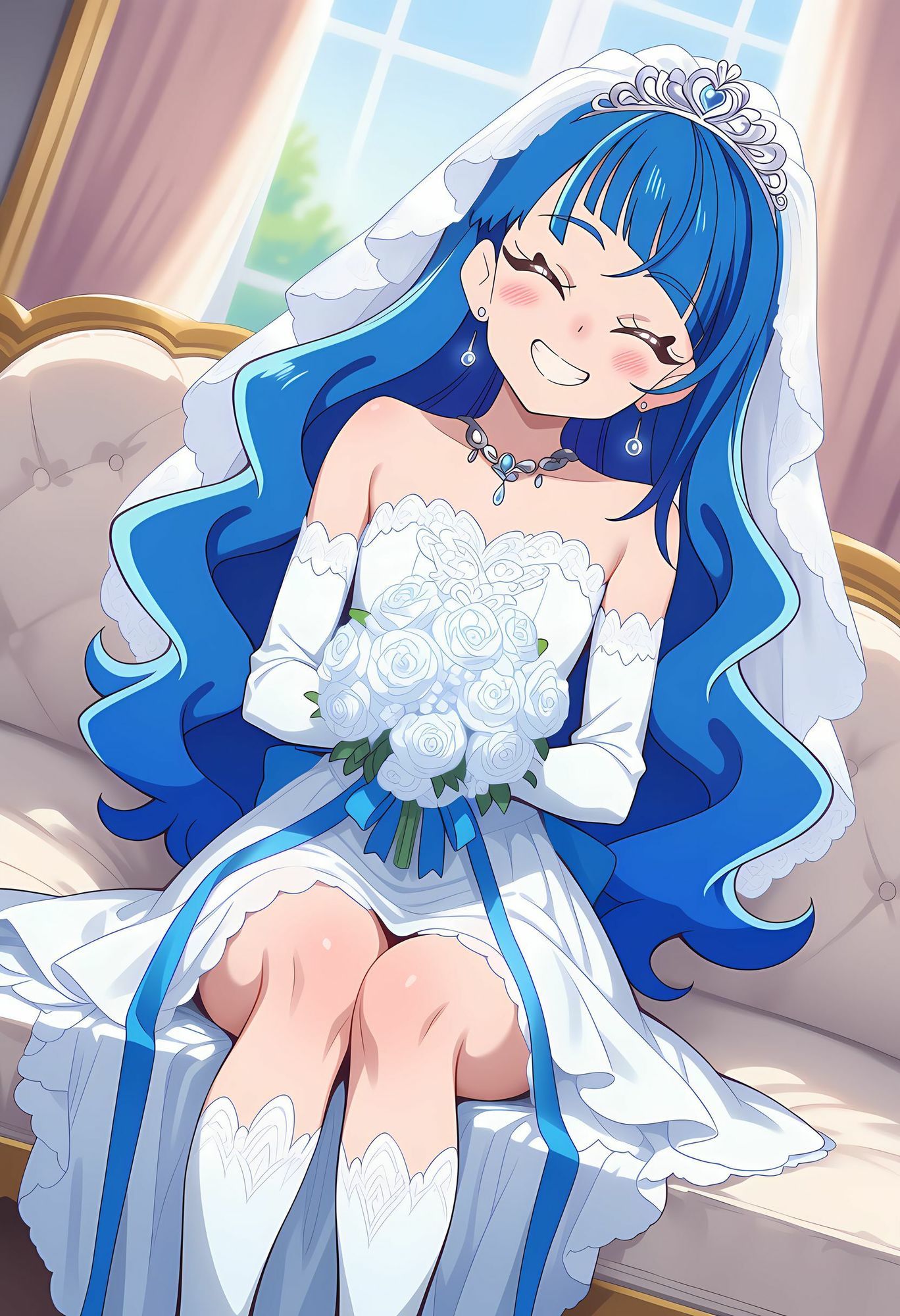 プ◯キュア娘と花嫁コスえっち_7