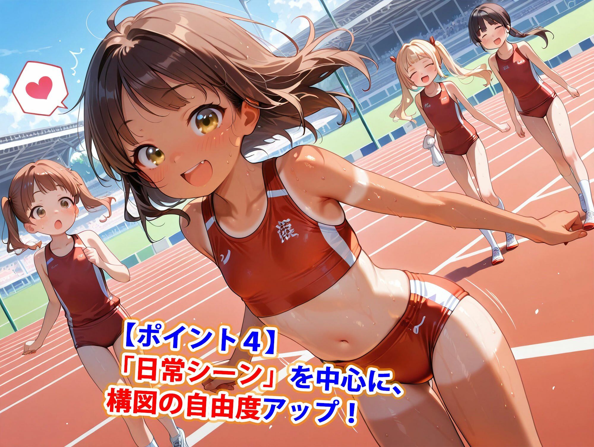 真ちっぱい少女陸上部員純ハーレム_6