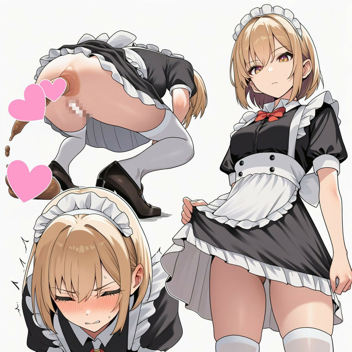 【AI生成】【スカトロ】メイドさんに脱糞姿を見せてもらう画像集 vol.2_6