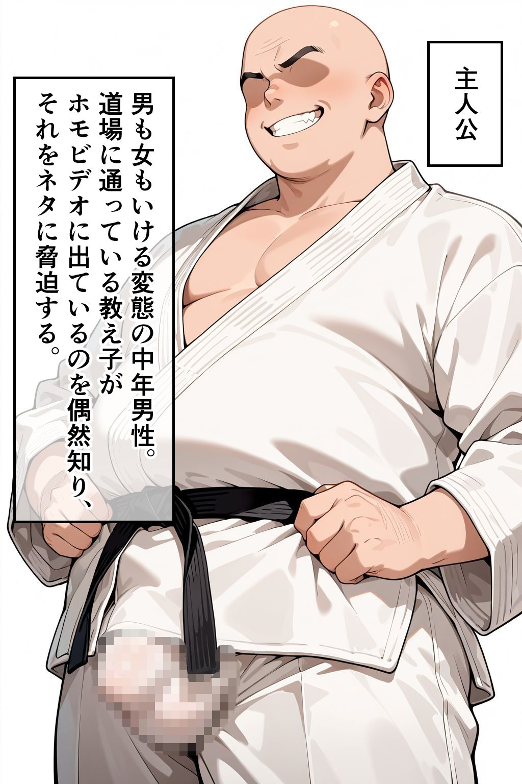 キモ男のオナペットになった格闘少年  何でもしますからホモビデオのことはお姉ちゃんに言わないで・・・_2