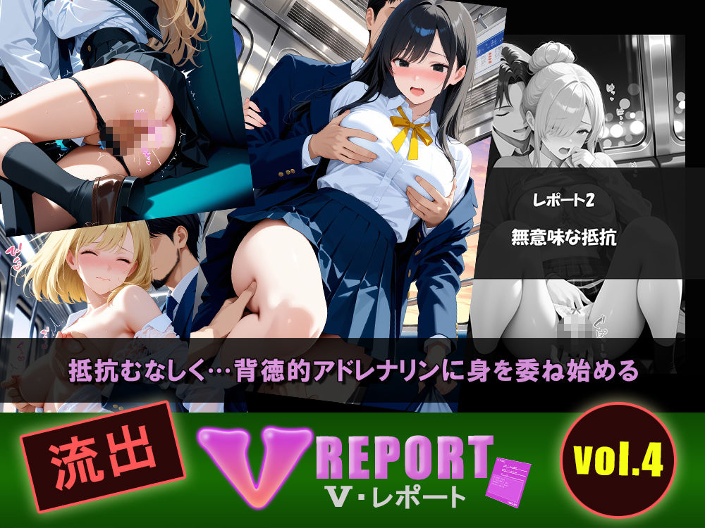 流出!? V-レポート vol.4 通勤快速 生肌臨界点の科学 〜不可抗力パラドックス編〜 画像2