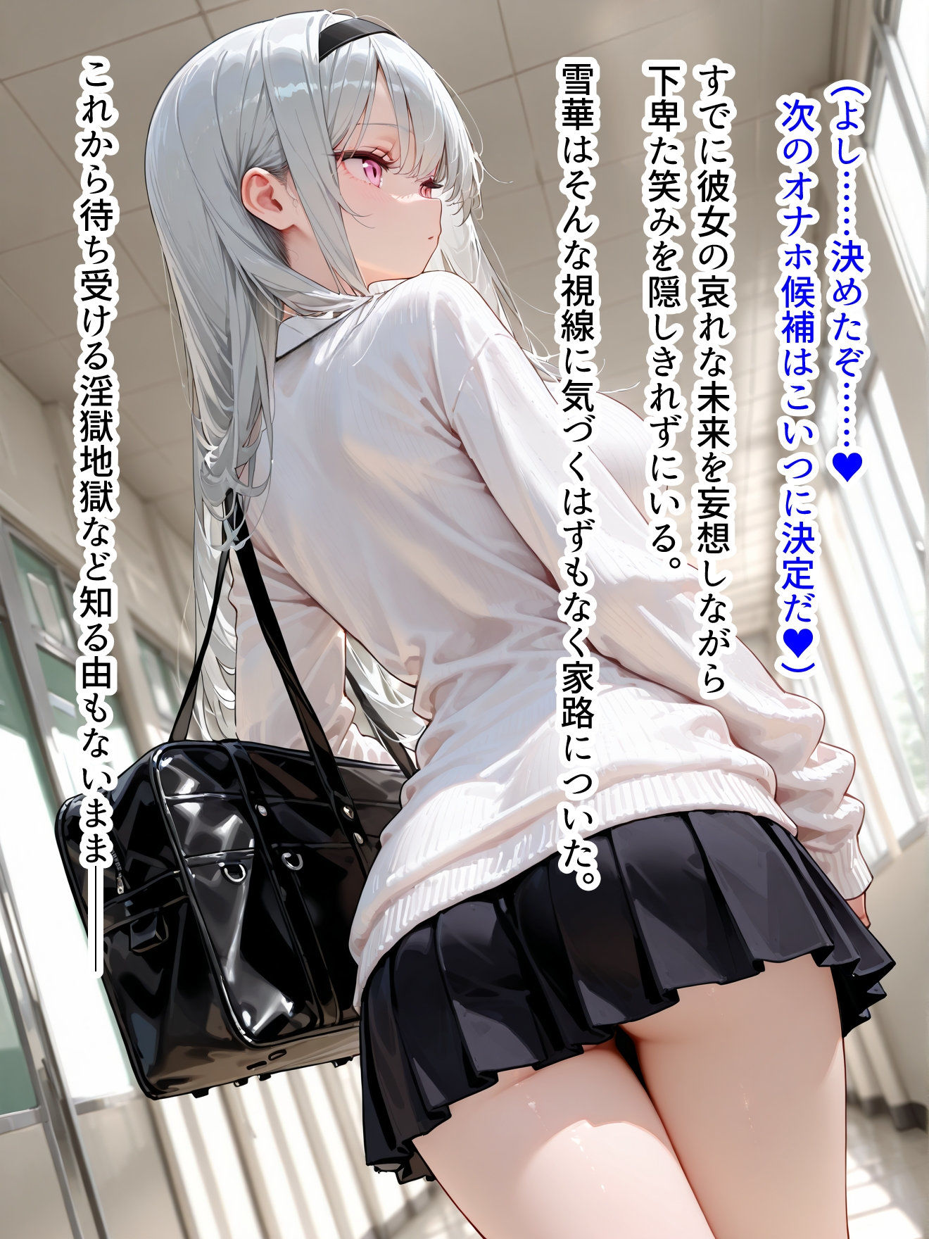 ナマイキ女子調教記録3 〜オナホに堕ちた銀髪優等生〜 画像2