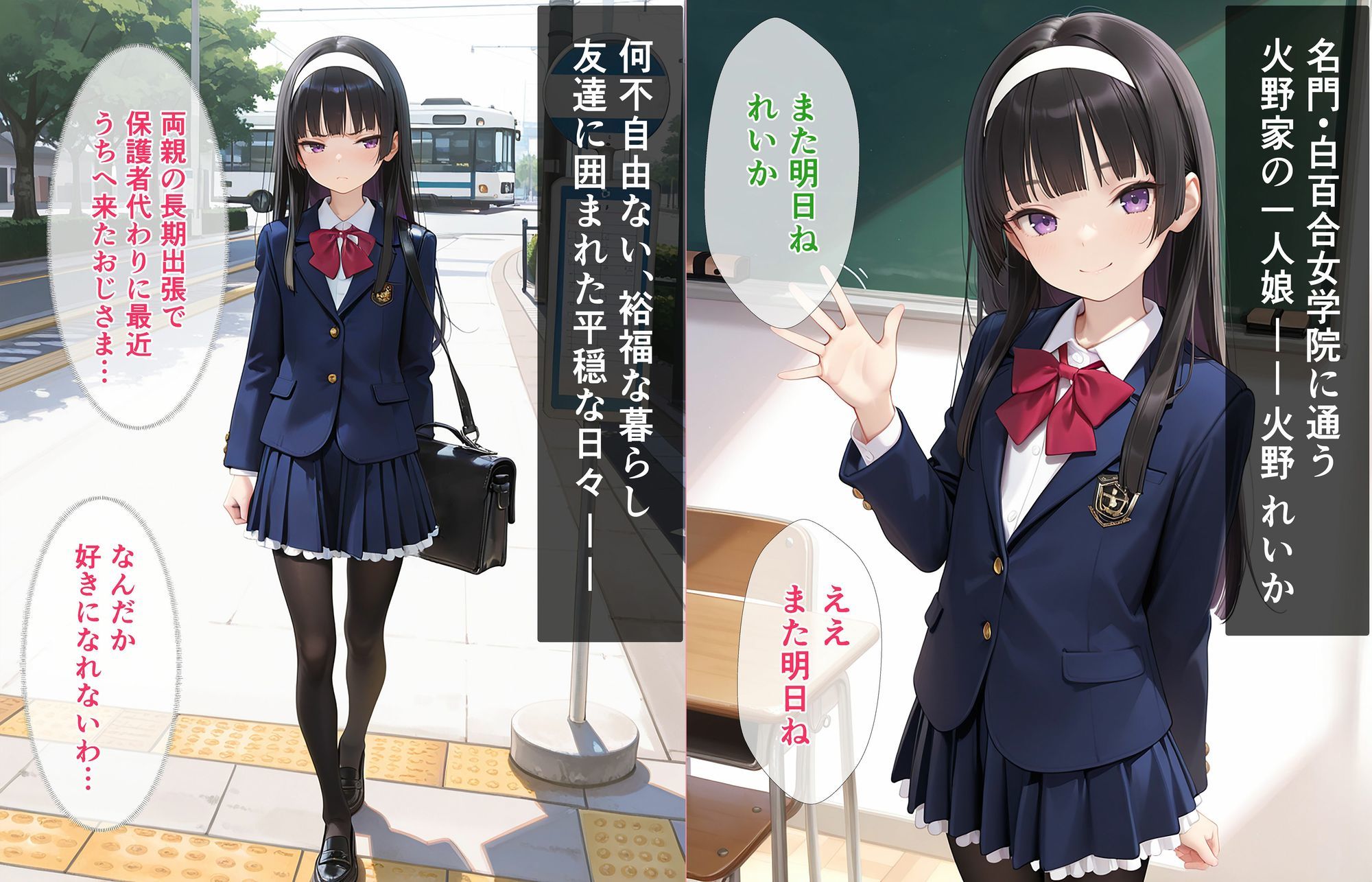 お嬢様な姪っ子J◯をいいなり調教してメス堕ちさせた話〜つるぺたver.〜_2