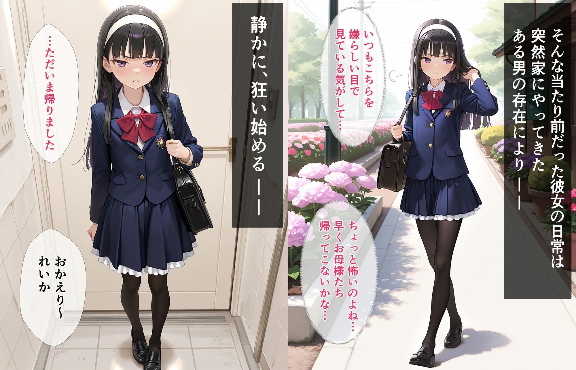 お嬢様な姪っ子J◯をいいなり調教してメス堕ちさせた話〜つるぺたver.〜_3