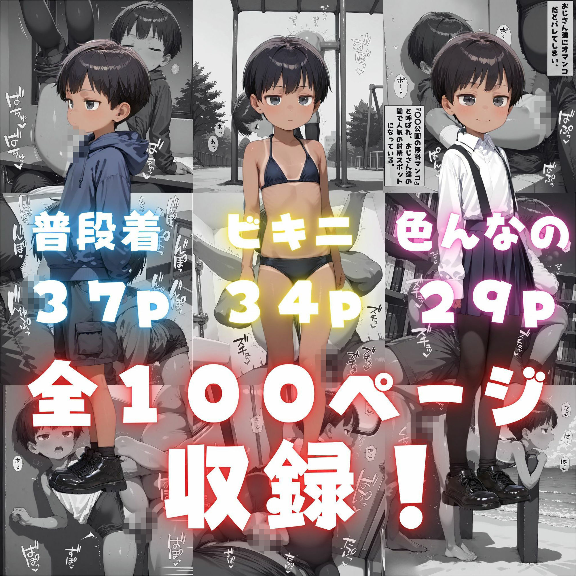 男の子だと思った？ アオイちゃん【ワンシチュ即抜きシリーズ04】_11
