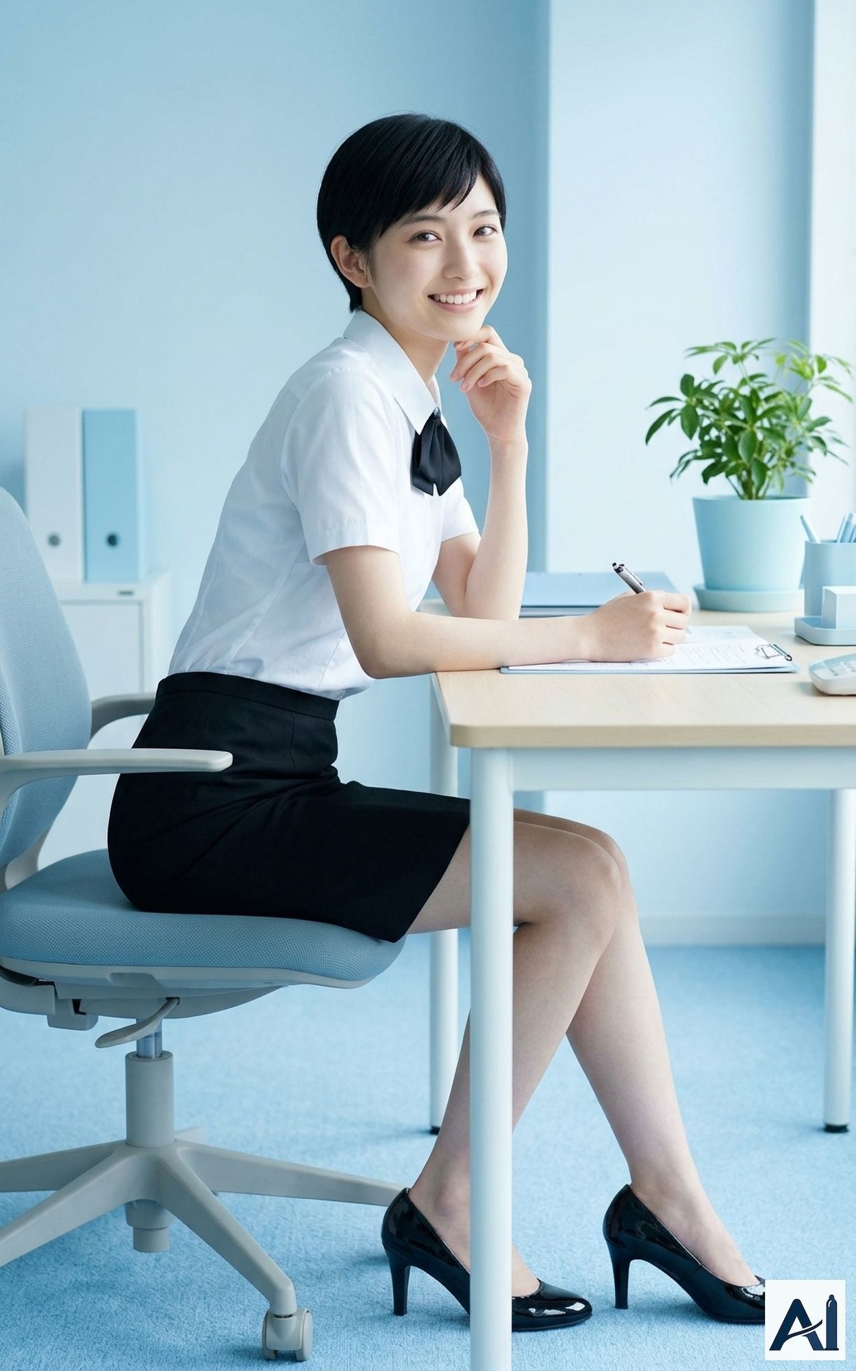 ［AI写真集］ AIC-Photo 不埒なハート Premier 06:祥子「業務部の秘密」完全解禁版 画像3