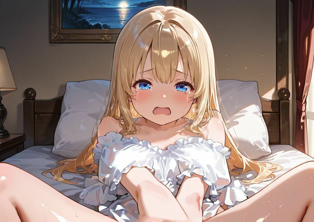 【4Kアニメ動画】泣いてる ちっぱいJ〇を誘〇・拘束・中出ししてみた-あまみ みう- サンプル画像 8