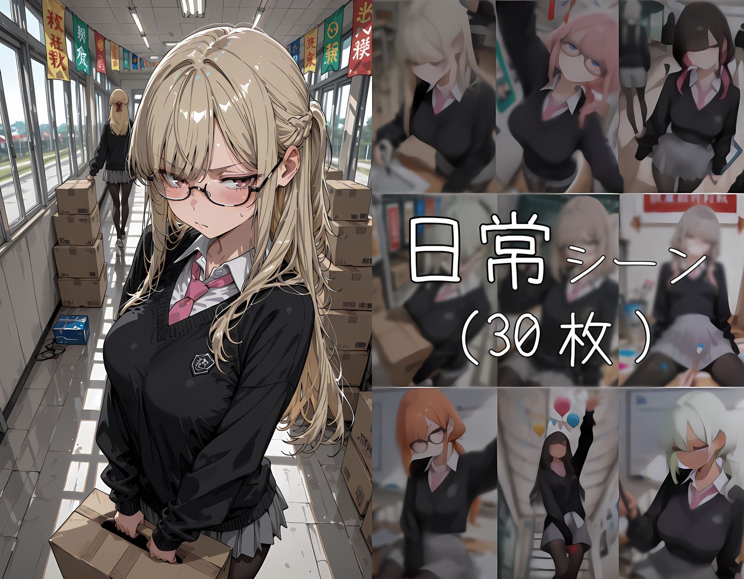 おじさん教員に種付けされる文化祭実行委員 画像3