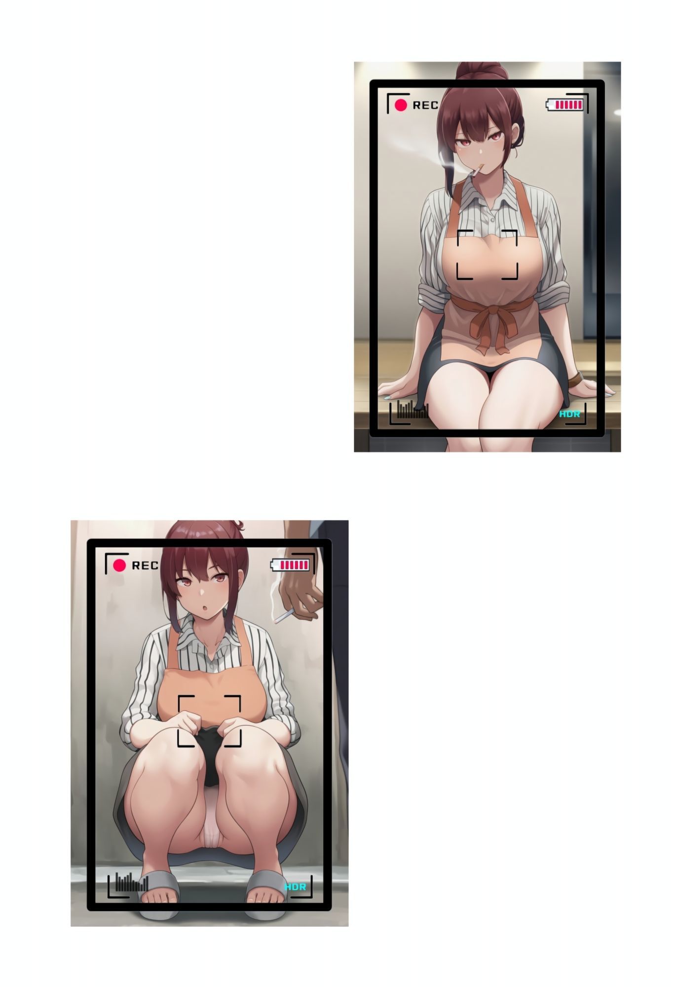 スーパーの裏でヤニ吸って・・後はSEX ！！ 画像3