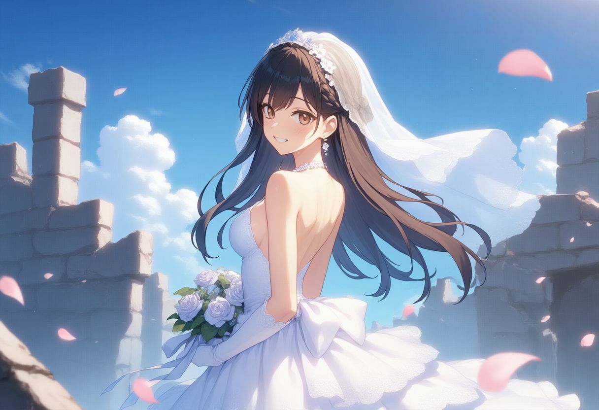 美少女図鑑 穢されたウェディングドレス 画像1