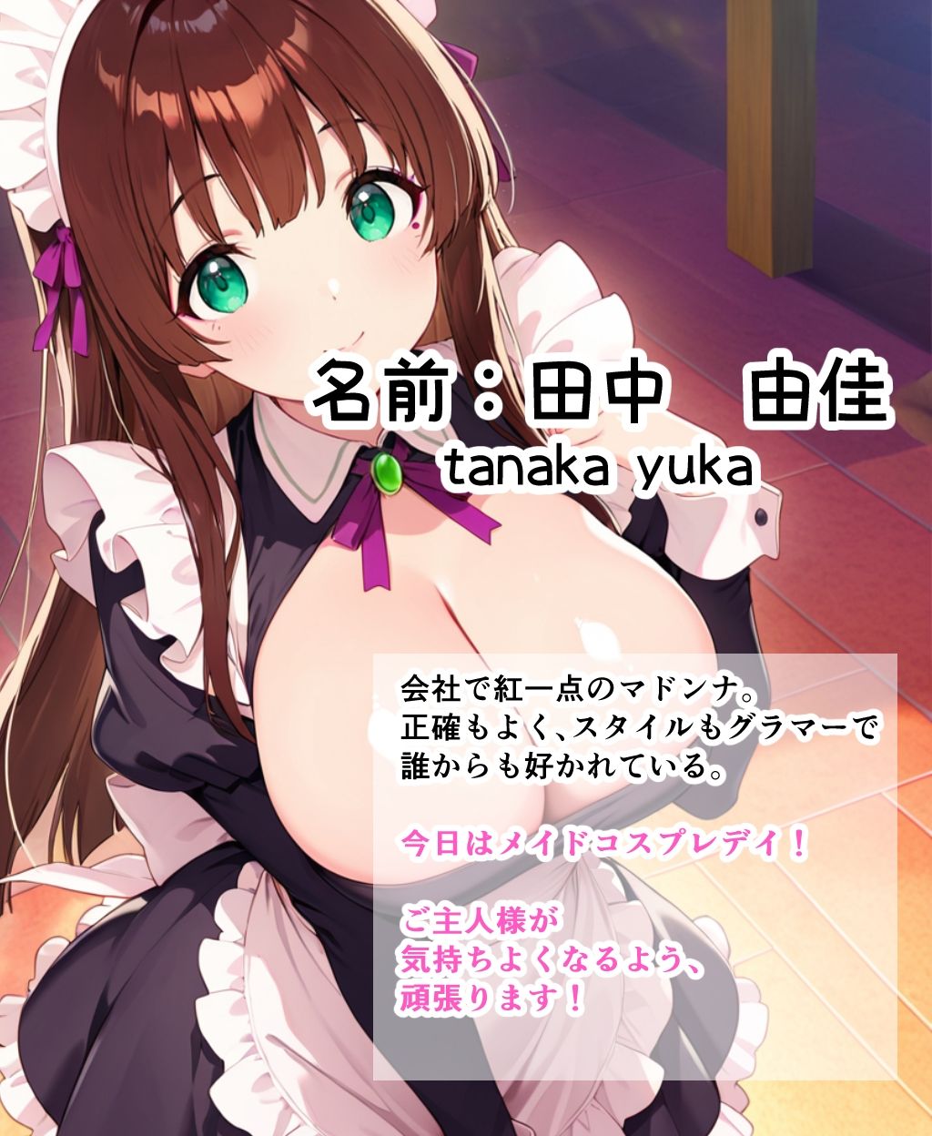 メイドプレイをしたら命令されて中出しH 画像6