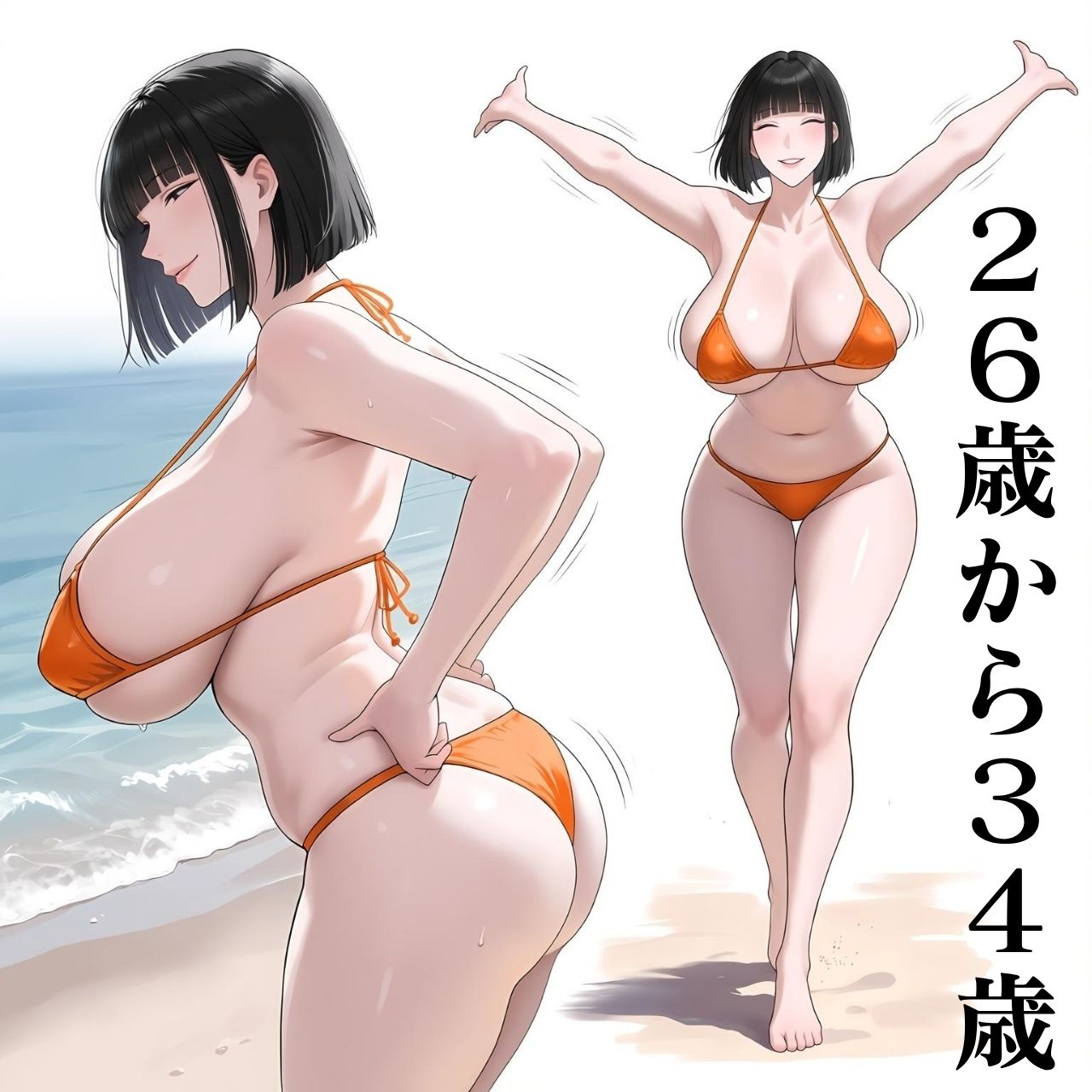 エロビキニ 爆乳シンママ3選 サンプル3
