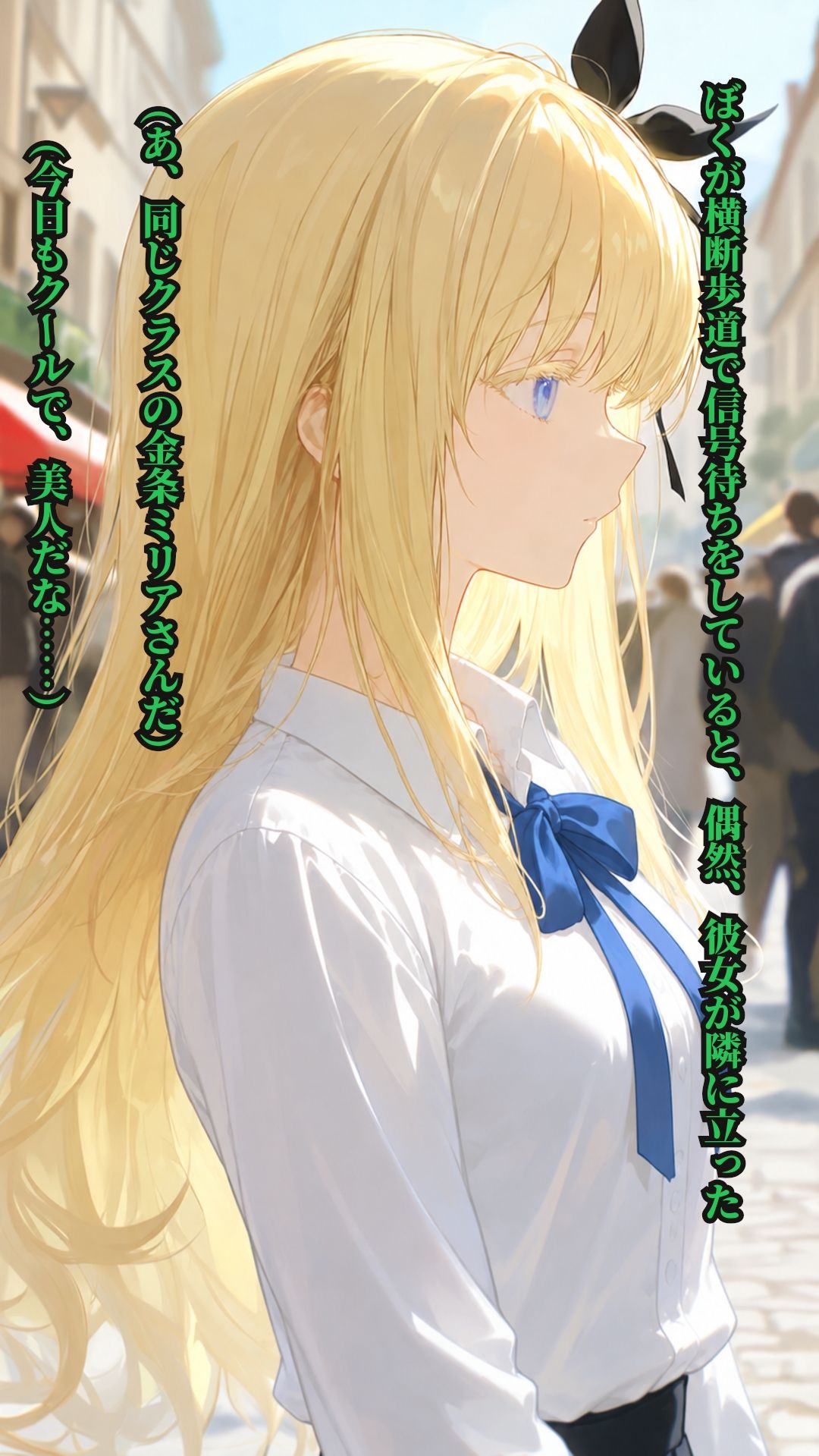憧れの金髪お嬢様なクラスメイトが別荘で三日間ひとりきりになると知ったあなたは…… 画像5