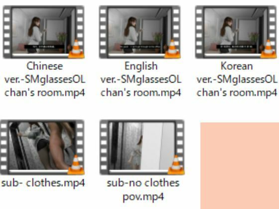 3languagesPack.English＆Korean＆Chinese［R-18 Video Created by an Active Office Lady］ Sex Tour in the Room of a Real-Life Glasses-Wearing Office Lady 画像1
