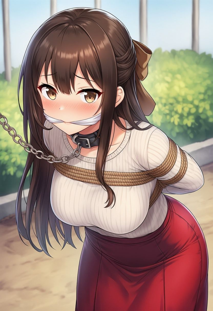 【音声付き】緊縛された女の子動画集 〜首輪編〜 画像1